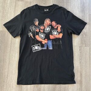 Shoe Palace SP x WWE - New World Order  Black/Gold T-Shirt Men’s Size Large 2023